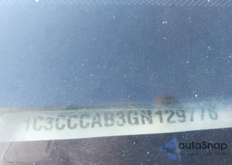 2016 Chrysler 200 Limited z USA, uszkodzony, nr VIN 1C3CCCAB3GN129776